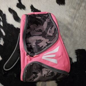 Easton Pink and Gray Backpack